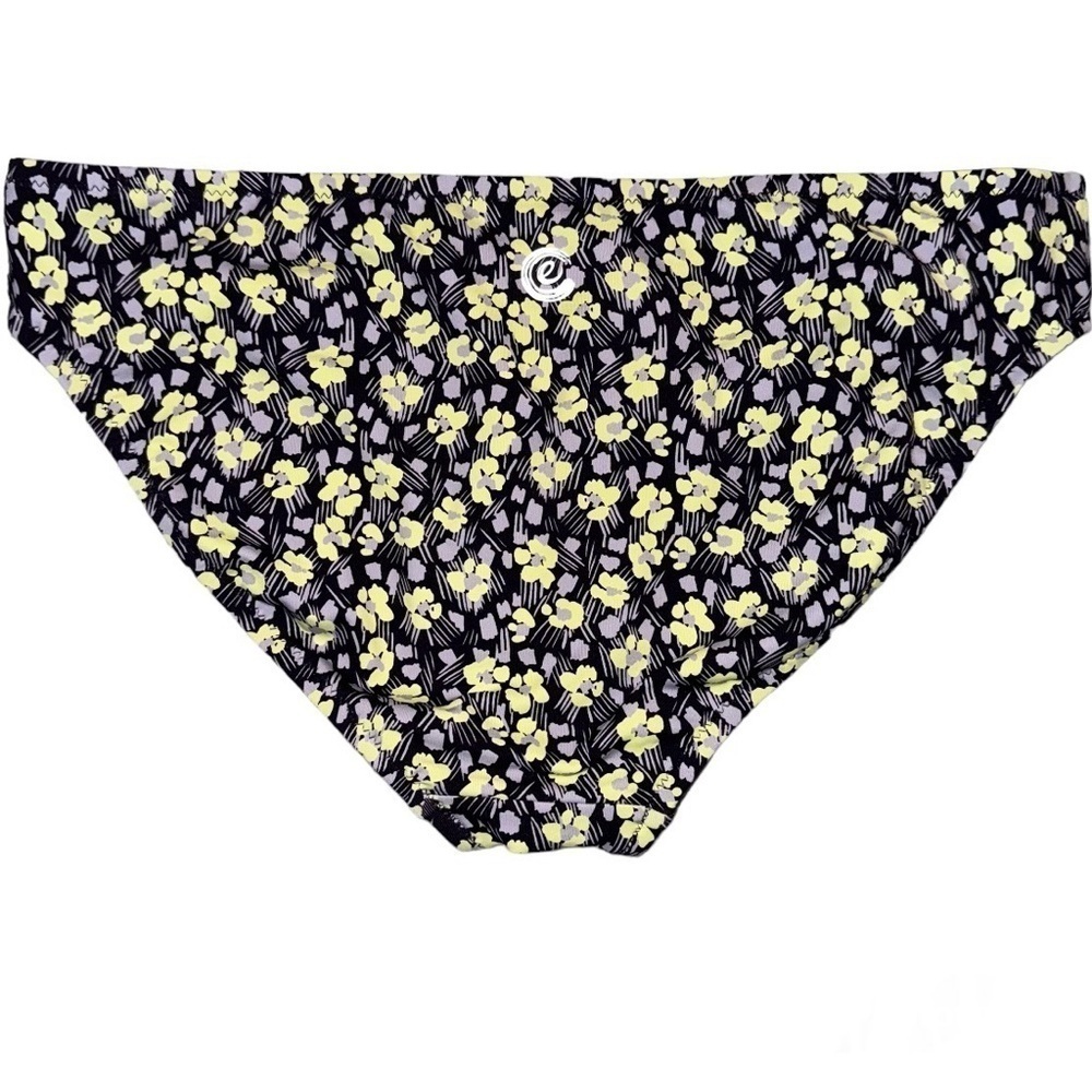 NEW Calme Johnny Was Hipster Bikini Bottom Size Small CLR Purple/Lavender/Lime - Picture 2 of 5